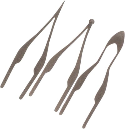 Pyrografie Penpunten - Houtbrand Tips - Houtbewerking Creatieve Projecten - Verschillende Vormen - 2.7 cm - Bruin
