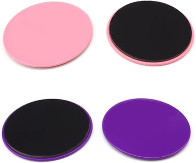 Core Sliders voor Abdominale Spieren, 4 Stuks Glijdende Schijven voor Effectieve Fitness Training en Core Versterking