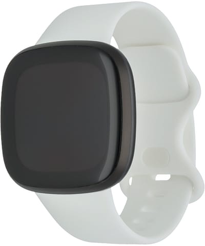 123watches sport band - wit - SM - Geschikt voor Fitbit Versa 3 & 4 / Sense