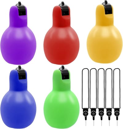 Handfluitjes Set - Sportfluitjes Scheidsrechter - Sport Training Honden - Hygiënisch Contactloos Ontwerp - 11.5x6.5cm - Multicolor
