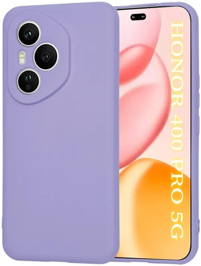Hoesje geschikt voor HONOR 400 Pro - Techsuit Soft Flex Silicone Back Cover - Light Purple