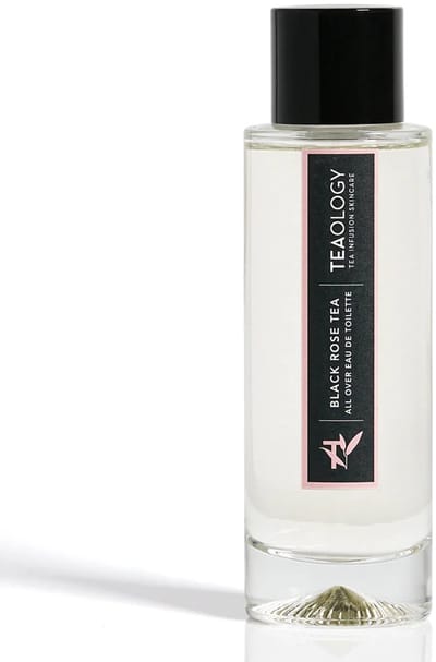 Teaology Black Rose Tea Eau de Toilette – Verfijnde Bloemige Geur met Zwarte Roos, Thee-Aroma’s & Houtachtige Noten – Luxe Vegan Parfum voor Vrouwen – Dagelijks Gebruik – Elegant Cadeau – 100 ml – Clean Beauty Geurbeleving