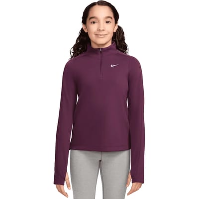 Nike Dir-fit Long-sleeve Kinder T-shirt Fd2853-610 - Kleur Rood - Maat 147/158