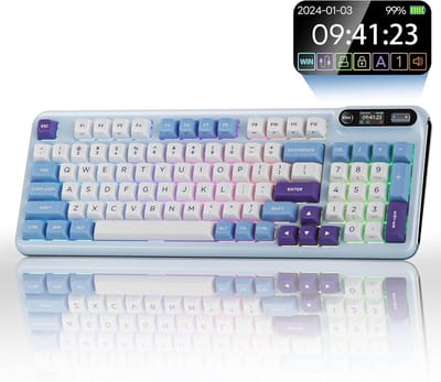 KZZI Z98 - Toetsenbord - Blue sea - Rainbow Switch