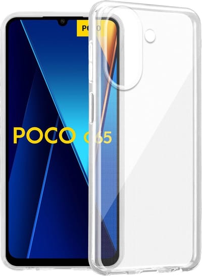 Cadorabo Hoesje geschikt voor Xiaomi Redmi 13C 4G / Poco C65 in VOLLEDIG TRANSPARANT - Beschermhoes gemaakt van flexibel TPU Silicone Case Cover