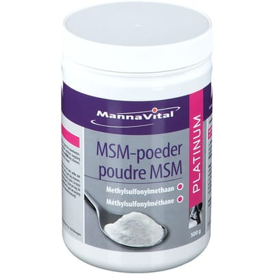 MSM Mannavital Platinum 500 Poeder