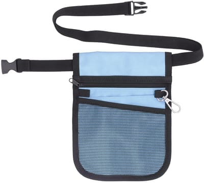 Dailygoods- Heuptas Verstelbaar - 5 Vakken - Waterafstotend - Lichtgewicht - Antislip Heupriem - Robuuste Oxford-stof - Medische Heuptas