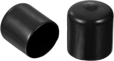 Ronde Eindkappen - Rubberen Doppen Beschermers - Meubels Beschermen - Flexibel Vinylmateriaal - 29 mm - Zwart