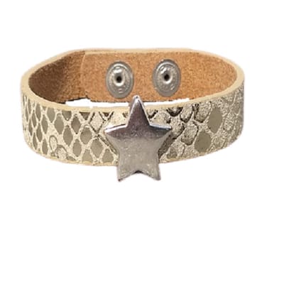Aanpasbare armband-golden star