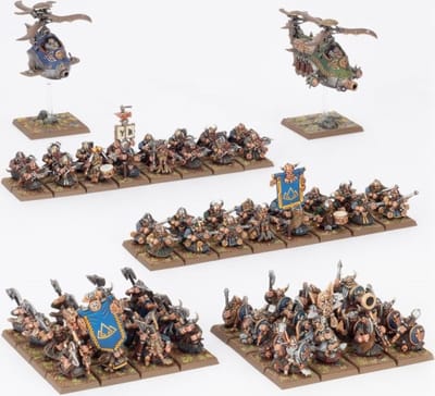 Warhammer - The Old World - Dwarfen Mountain Holds Battalion - 10-05