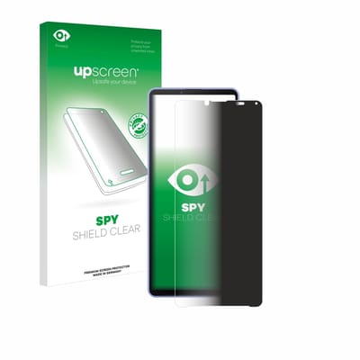 upscreen - privacy screenprotector voor Sony Xperia 10 IV - Folie Beschermfolie Blauwlichtfilter