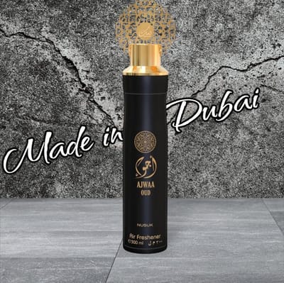 Nusuk Black Ajwaa Oud Luchtverfrisser Spray - 300 ml