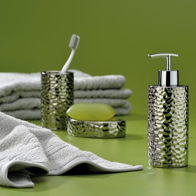 Zeepdispenser, 0.3 L, Verchroomd Kunststof, Zilver - Kela | Sterling