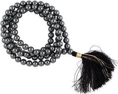 Yogi & Yogini naturals Mala Hematiet AA-kwaliteit 108 kralen + tasje (7 mm)