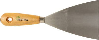 Betra Plamuurmes - werkbreedte 100 mm - conisch geslepen staal - houten greep