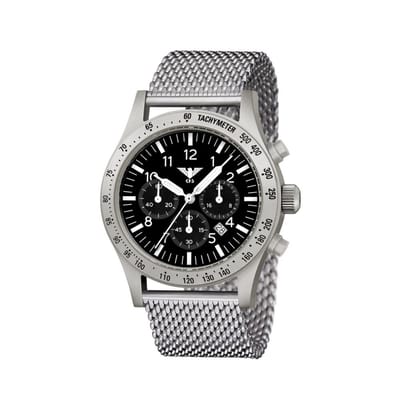 KHS - KHS.PLASSC.MS - Polshorloge - Heren - Solar - PLATOON Steel Solar Chronograph