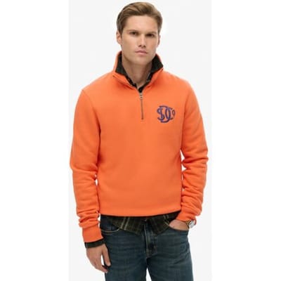 Superdry Sd &amp; co. Half Zip Track Top Orange Grootte: S