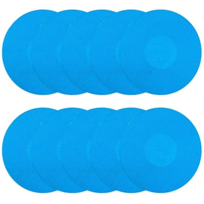 10 Patchs Imperméables pour Capteur Freestyle Libre Respectueux de la Peau Antidérapants Longue Durée Pour l'Escalade en Plein Air bleu