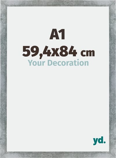 Your Decoration - Fotolijst A1 59,4x84 cm - MDF - IJzer Geveegd - Mura