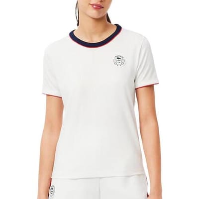 T-shirt Korte Mouw Lacoste Ultra Dry Heritage Badge