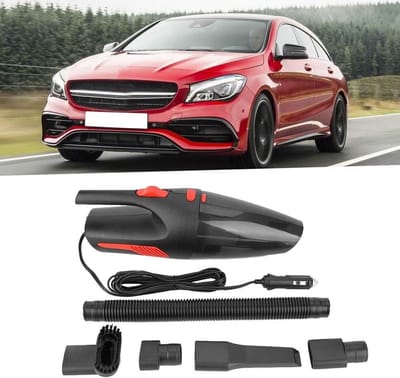 Auto Zuigreiniger - Handstofzuiger - Auto Interieur Reinigen - 120W Krachtig Vermogen - 34x10x13 cm - Zwart