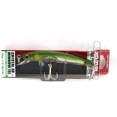 Yo Zuri 3D Crystal Minnow 90 mm Zinkende Kunstaas F1148-C44 (5976)
