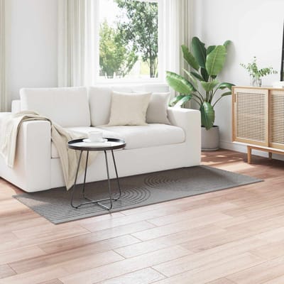 vidaXL - Binnen - kleed - GALATI - Grijs - 150 - x - 80 - cm - Polyester
