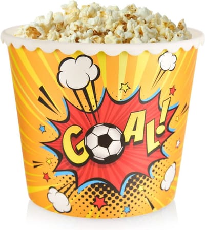 Popcorn en Chips Bak 2,3 l - Bak - Box - Popcornemmer - Popcornzakjes - Schaal