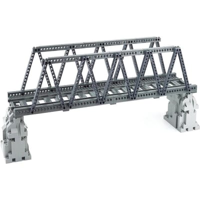 Viaduct Brug Treinbaan Dly Stad Model Set Spoorwegen Compatibel Auto Onderdelen Bouw Bouwstenen Kind Speelgoed