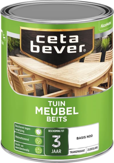 Cetabever - Tuinmeubelbeits - Licht Bruin - Mengverf - 1 L