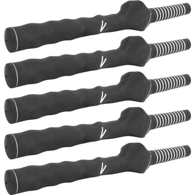 5 STUKS Golf Swing Club Handgrip Rubber Beginner Oefening Training Correctie Accessoire Gatdiameter black