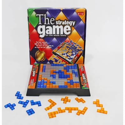 Kinderspel Strategisch Bordspel Educatief Speelgoed Gekleurde Vierkantjes Spel Makkelijk te Spelen Voor Kinderen Familiefeest Binnenspellen Puzzel Cadeau