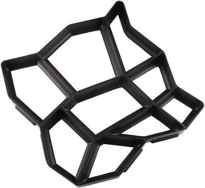 Betonvorm voor Tuin en Gazon, Herbruikbare Mal voor Creatieve Tuinprojecten, 43 x 43 x 4 cm, Ideaal voor Decoratieve Oplossingen en Landschapsontwerp