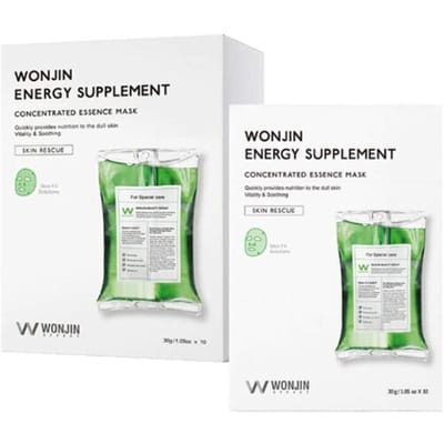 Wonjin Effect Wonjin Green Sling Masker 10 stuks (Green Suspenders)