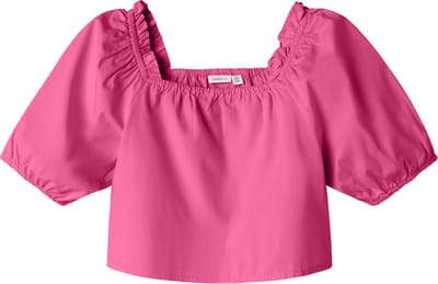 NAME IT - NKFFABOW CROPPED SS TOP - Meisjes - Blouses