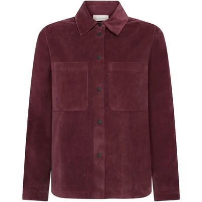 Corduroy Overshirt Dames KnowledgeCotton Apparel