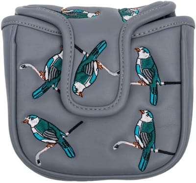 Golfputterhoes, PU-lederen golfclubhoes, zachte fluwelen binnenlaag, golfhoofdhoes voor de meeste golfputters