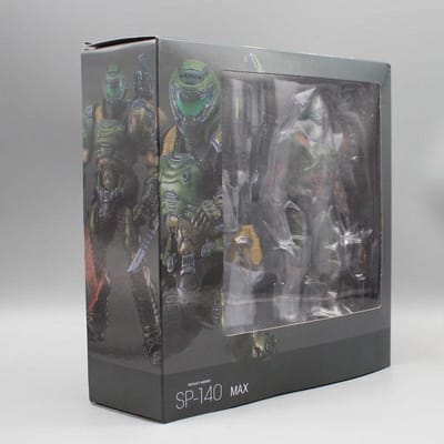 Doom Warrior Eternal Actiefiguur Collectie Model Standbeeld Animatie Beweegbaar Ornament Speelgoed En Cadeaus gray
