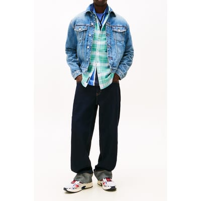 Tommy Hilfiger Ryan Regular Trucker Jacket Denim Light Size: S | Denim Jackets Outlet | Heren | Blauw