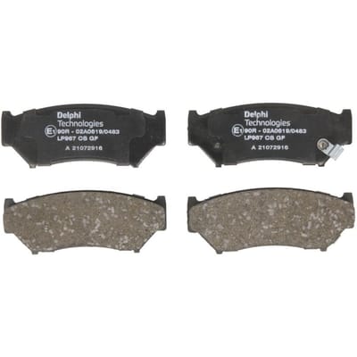 Remblokset DELPHI LP967, voor