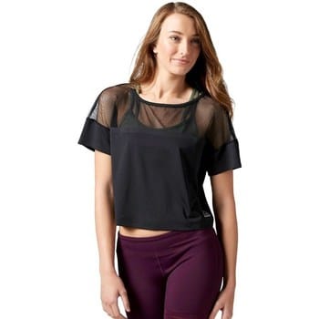 T-shirt Korte Mouw Reebok Sport Cardio Fashion Top