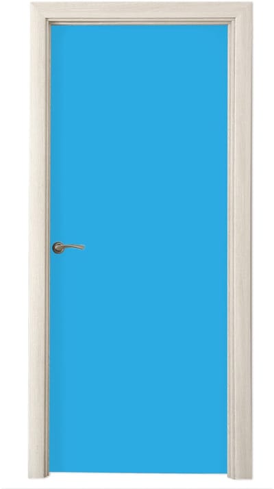 Deurposter 95x235 cm - Deursticker Blauw - Licht - Kleuren - Meubelfolie zelfklevend - Deurfolie woonkamer - Interieurfolie fotobehang - Deur plakfolie - Deurstickers - Deurbehang sticker - Kamer decoratie