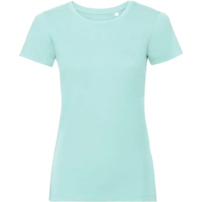 Dames-T-shirt Russell Athletic Pure Organic
