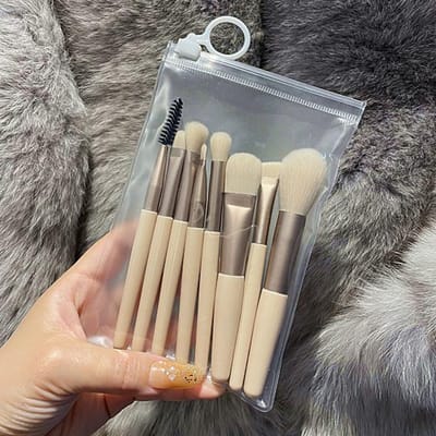 8 stuks Make-up Kwasten Set Make-up Concealer Kwast Blush Oogschaduw Blenden Make-up Kwast Zacht Pluizig Make-up Kwasten Make-up Tools
