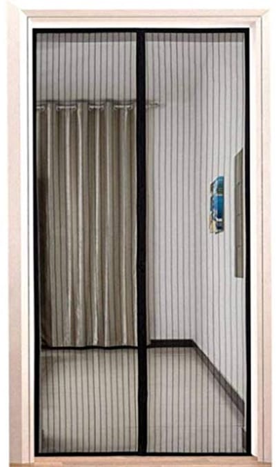 Magnetische vliegenhordeur met automatische sluiting voor deuren en terassen | 100 x 250 cm