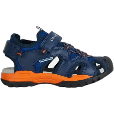 GEOX BOREALIS JONGENS Sandalen - KONINGSBLAUW/ORANJE - Maat 30
