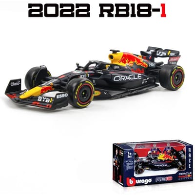 Bburago 1:43 Champion F1 Red Bull Racing Rb19 #1 Verstappen #11 Perez Peinture Spéciale Formule 1 Alliage Super Voiture de Jouet Modèle