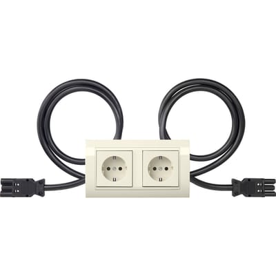 Gira Standaard 55 Dubbele Stopcontact Met Frame Type 10 - 4931021