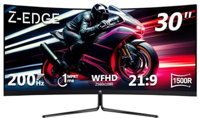 Ultrabreed Gaming Monitor 30 inch 200Hz met FreeSync en 1ms Respons