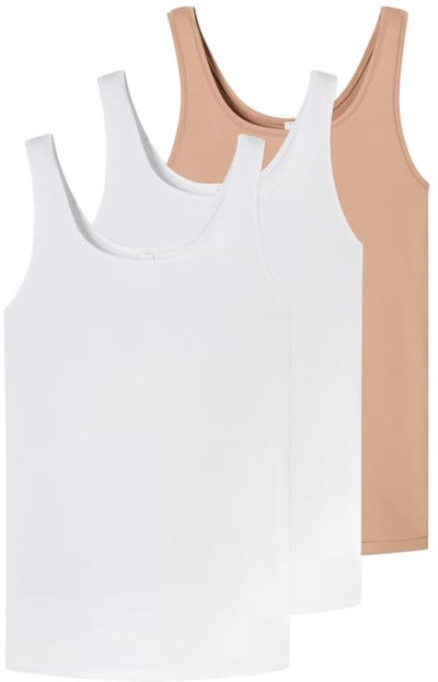 Schiesser Dames onderhemd 3 pack Unique Mirco